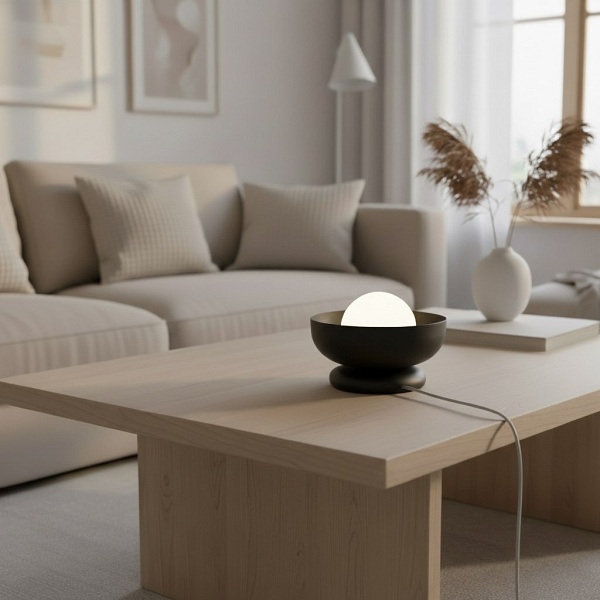 Lampka biurkowa OZZY LN1 BLACK - Emibig