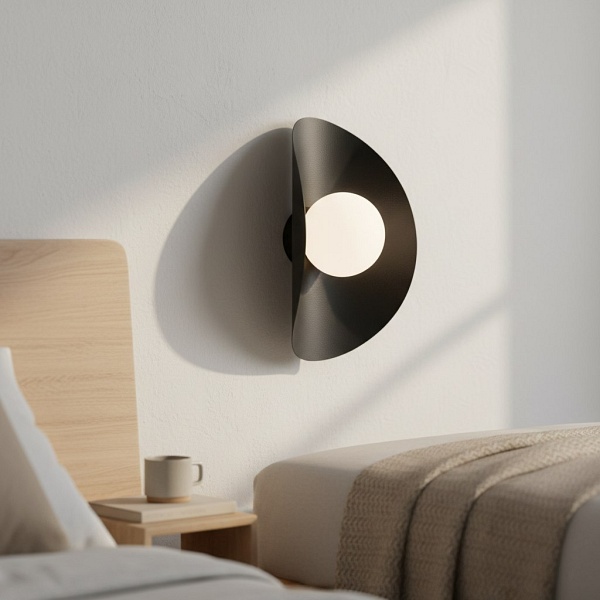 Kinkiet FIERO XL K1 BLACK - Emibig