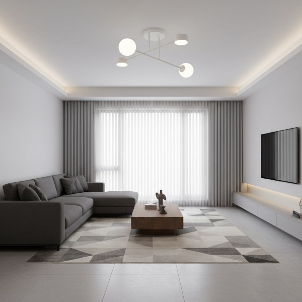 Lampa sufitowa HOLON 4 GRAY - Emibig