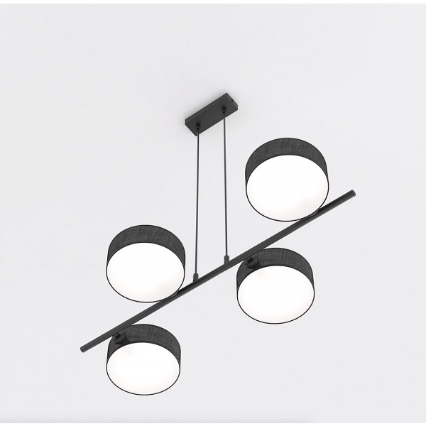 Lampa wisząca DRUMZ 4 BLACK - Emibig