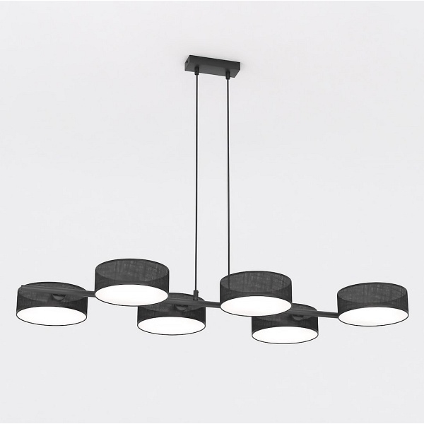 Lampa wisząca DRUMZ 6 BLACK - Emibig