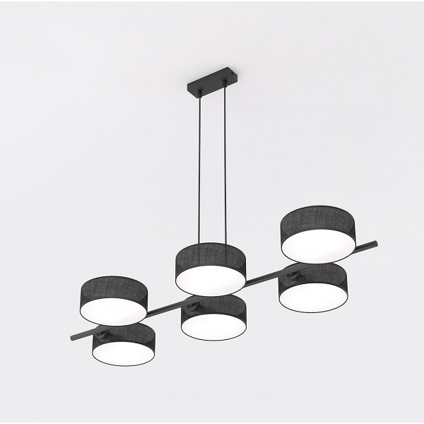 Lampa wisząca DRUMZ 6 BLACK - Emibig