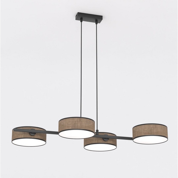 Lampa wisząca DRUMZ 4 BROWN - Emibig