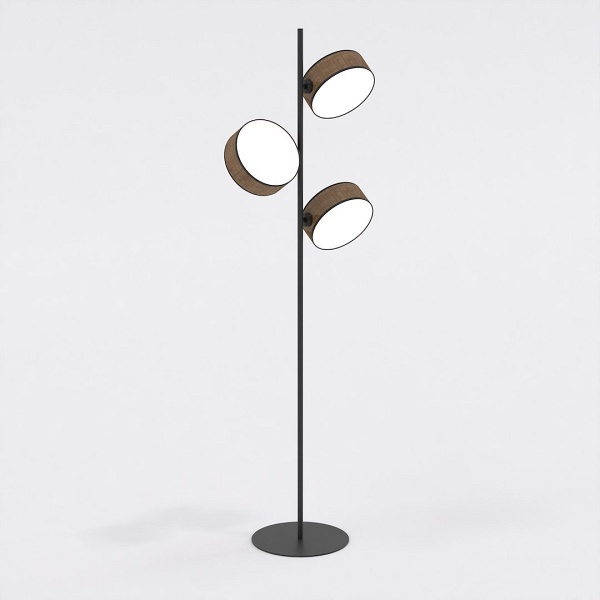 Lampa podłogowa DRUMZ LP3 BROWN - Emibig