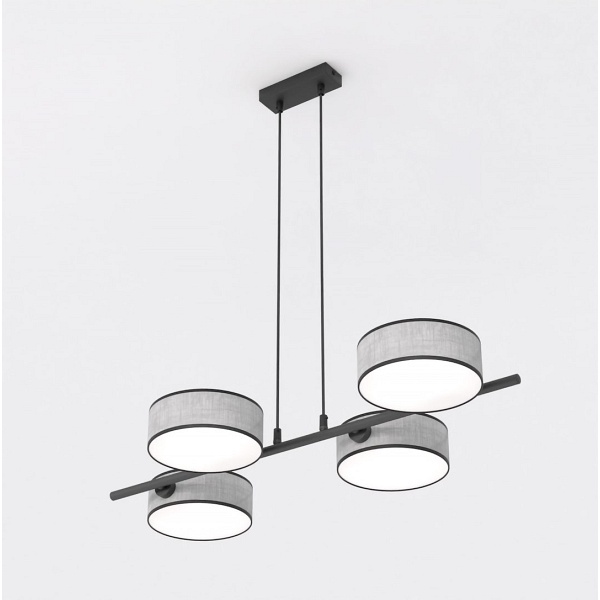 Lampa wisząca DRUMZ 4 GRAY - Emibig