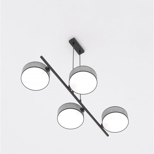 Lampa wisząca DRUMZ 4 GRAY - Emibig