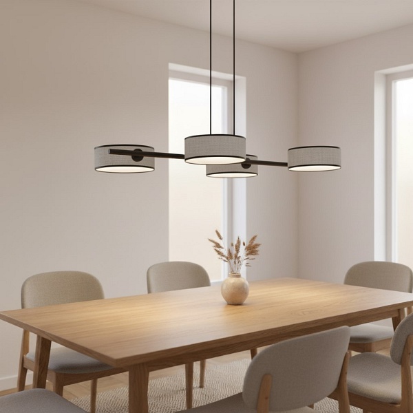 Lampa wisząca DRUMZ 4 GRAY - Emibig