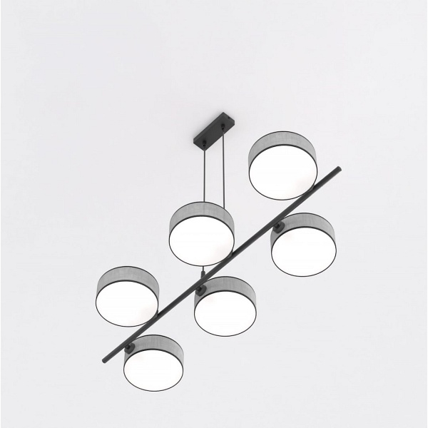Lampa wisząca DRUMZ 6 GRAY - Emibig