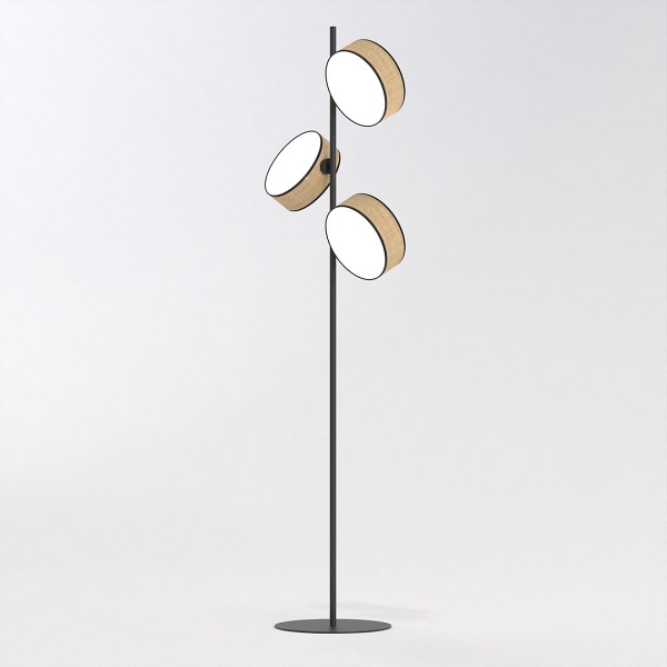 Lampa podłogowa DRUMZ LP3 RATTAN - Emibig