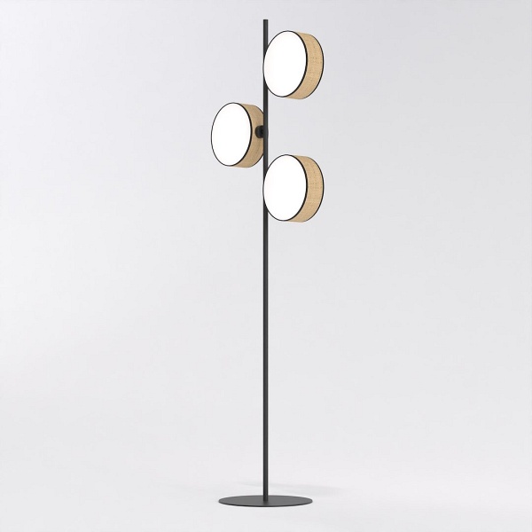Lampa podłogowa DRUMZ LP3 RATTAN - Emibig