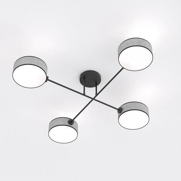 Lampa sufitowa MAGA 4 GRAY - Emibig