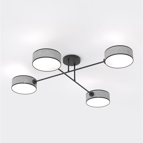 Lampa sufitowa MAGA 4 GRAY - Emibig
