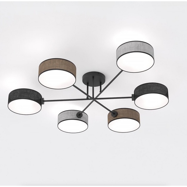Lampa sufitowa MAGA 6 MIX1 - Emibig
