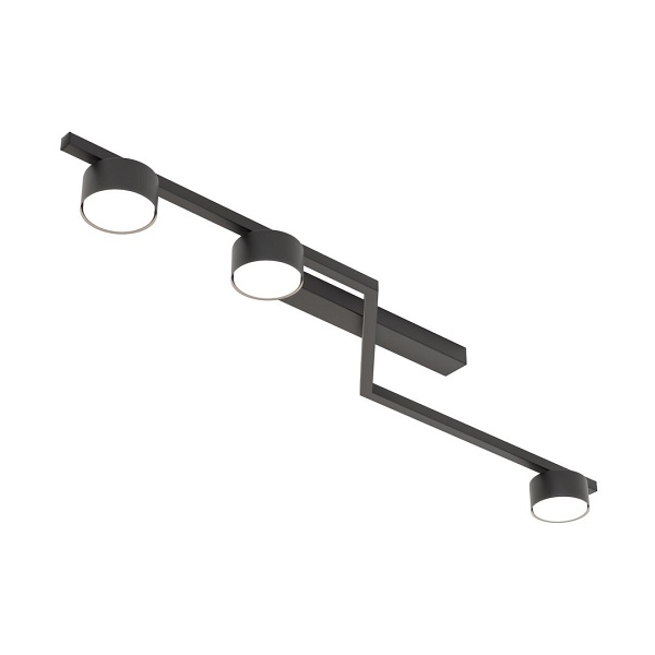 Lampa sufitowa SKAN 3 BLACK - Emibig