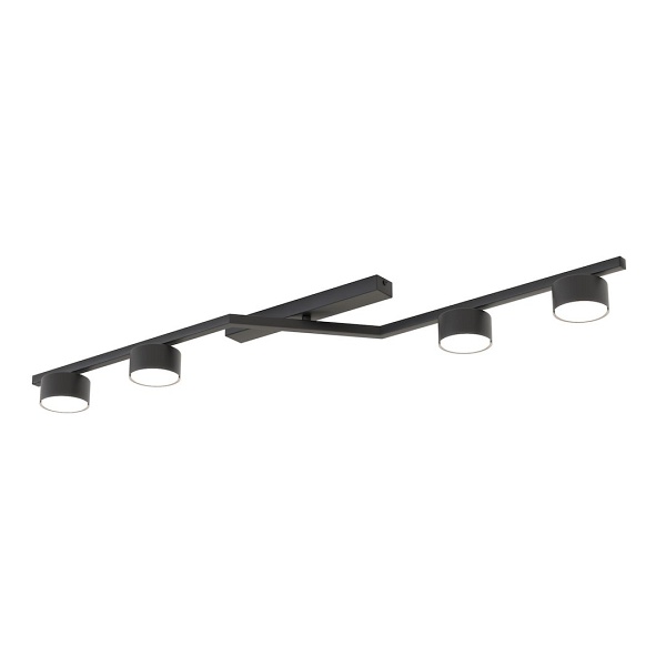 Lampa sufitowa SKAN 4 BLACK - Emibig