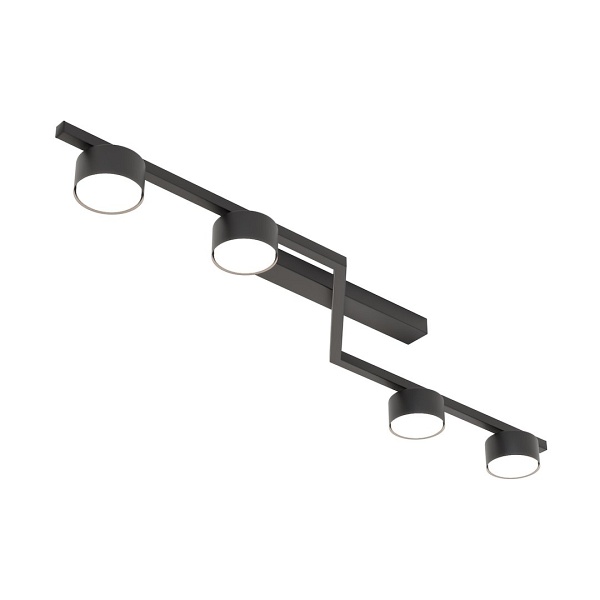 Lampa sufitowa SKAN 4 BLACK - Emibig
