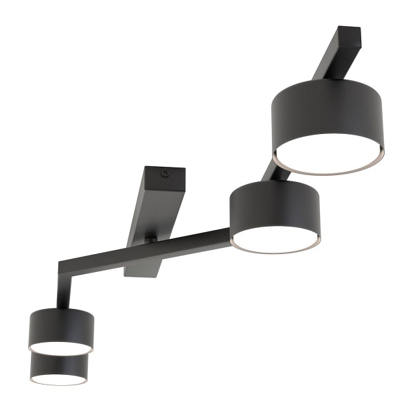 Lampa sufitowa SKAN 4 BLACK - Emibig