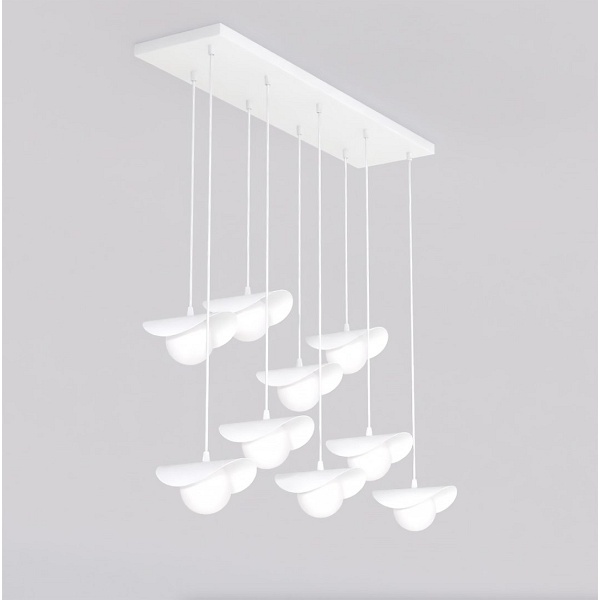 Lampa wisząca RITUAL 9 WHITE - Emibig