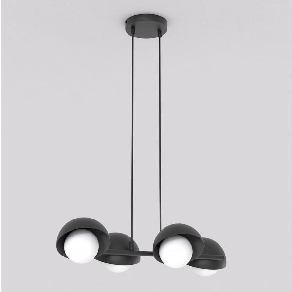 Lampa wisząca BOOM 4 BLACK - Emibig