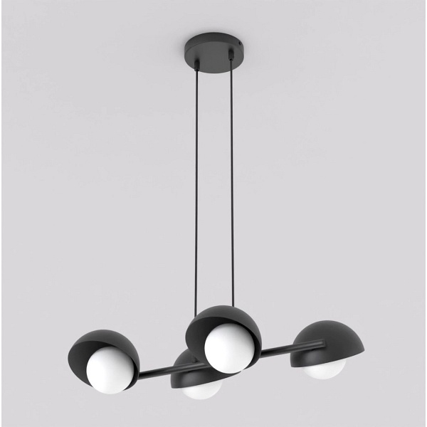 Lampa wisząca BOOM 4 BLACK - Emibig