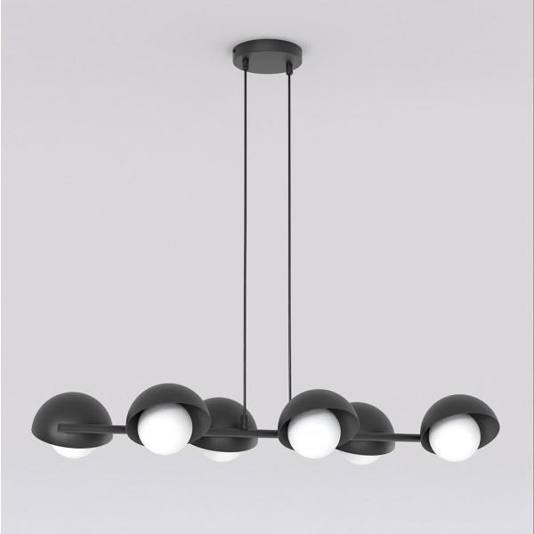 Lampa wisząca BOOM 6 BLACK - Emibig