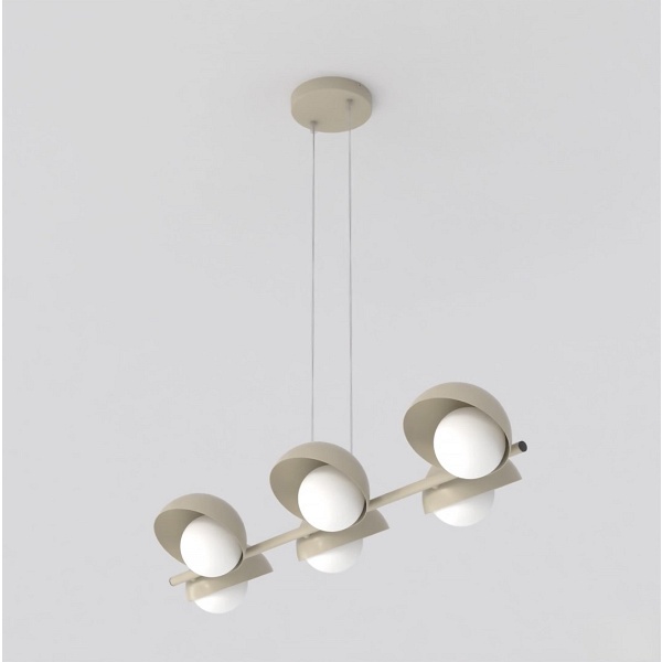Lampa wisząca BOOM 6 MOKKA - Emibig