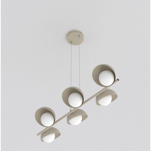 Lampa wisząca BOOM 6 MOKKA - Emibig
