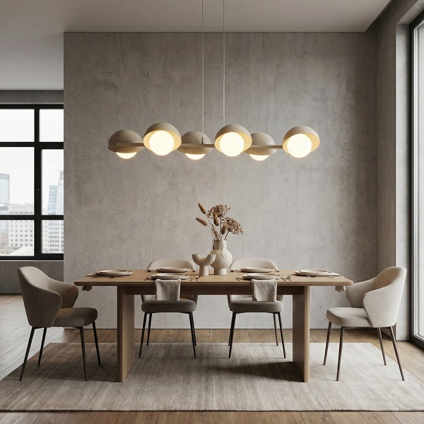 Lampa wisząca BOOM 6 MOKKA - Emibig