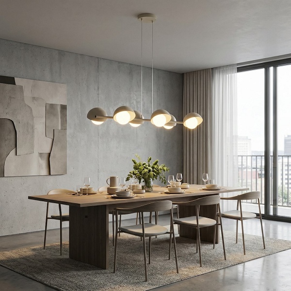 Lampa wisząca BOOM 6 MOKKA - Emibig