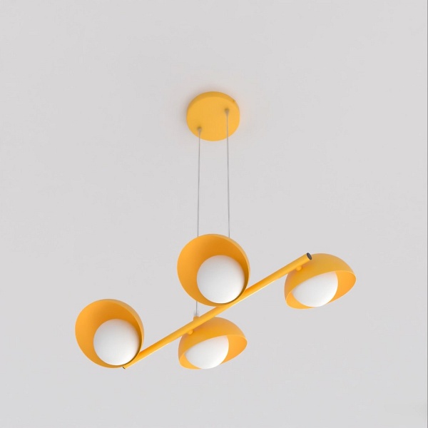 Lampa wisząca BOOM 4 ORANGE - Emibig