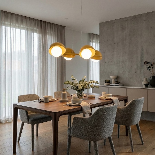 Lampa wisząca BOOM 4 ORANGE - Emibig