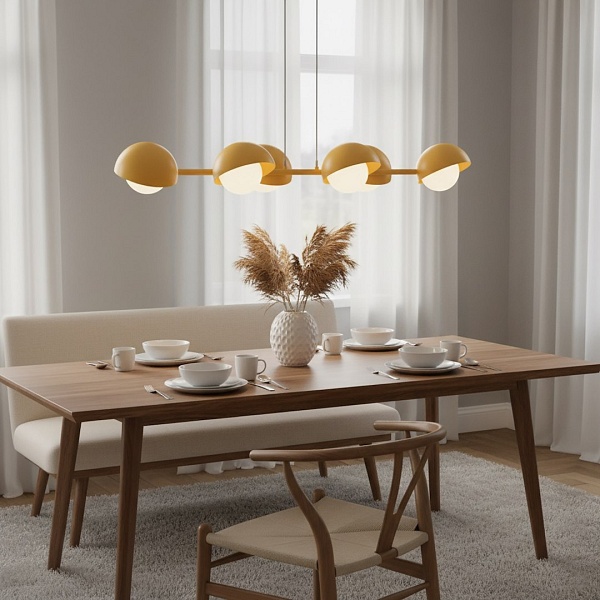Lampa wisząca BOOM 6 ORANGE - Emibig