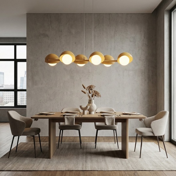 Lampa wisząca BOOM 6 ORANGE - Emibig