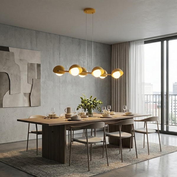 Lampa wisząca BOOM 6 ORANGE - Emibig