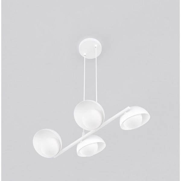 Lampa wisząca BOOM 4 WHITE - Emibig