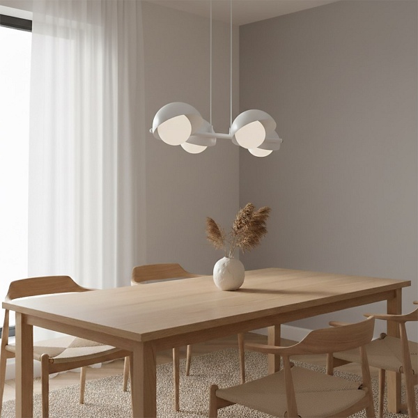 Lampa wisząca BOOM 4 WHITE - Emibig