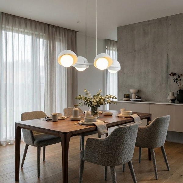 Lampa wisząca BOOM 4 WHITE - Emibig