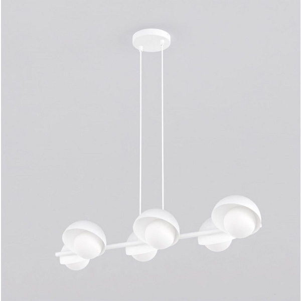 Lampa wisząca BOOM 6 WHITE - Emibig
