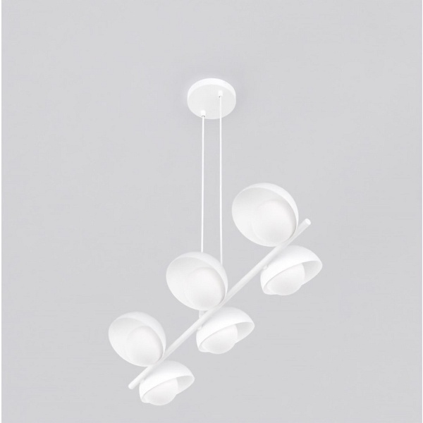 Lampa wisząca BOOM 6 WHITE - Emibig