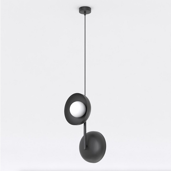 Lampa wisząca VANILA 2 BLACK - Emibig