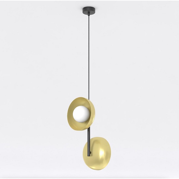Lampa wisząca VANILA 2 BL GOLD - Emibig