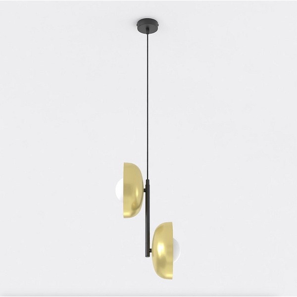 Lampa wisząca VANILA 2 BL GOLD - Emibig