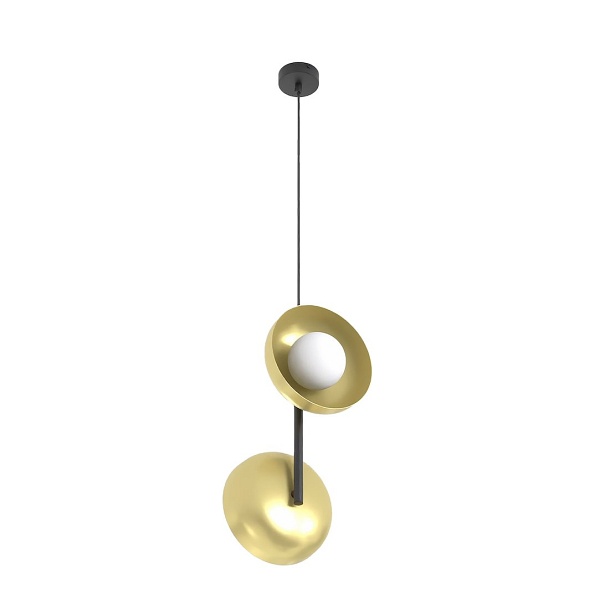 Lampa wisząca VANILA 2 BL GOLD - Emibig