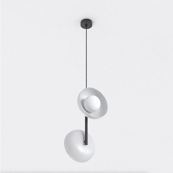 Lampa wisząca VANILA 2 BL GRAY - Emibig