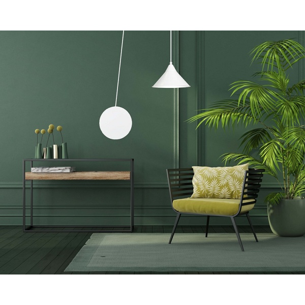 Lampa wisząca ABRAMO 1 WHITE