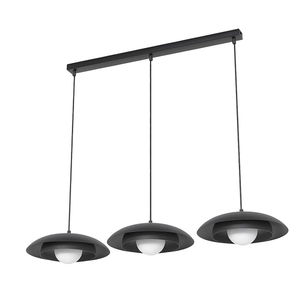 Lampa wisząca SKIN 3 BLACK - Emibig