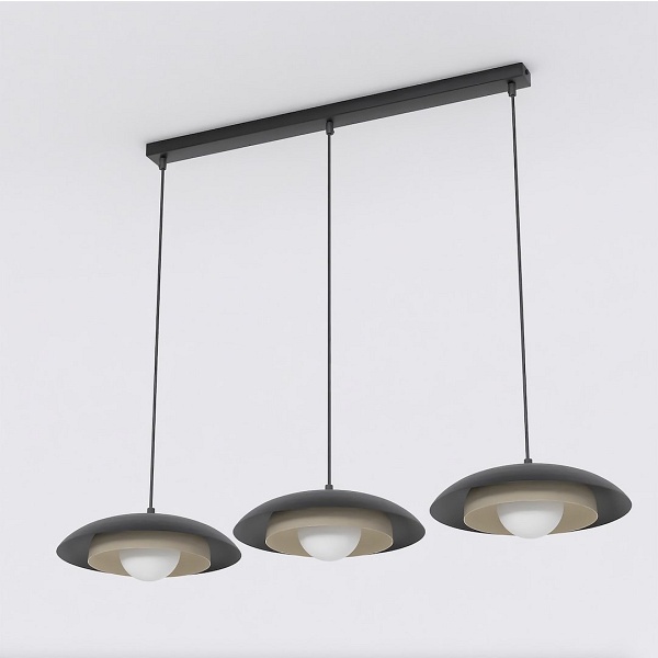 Lampa wisząca SKIN 3 BL MOKKA - Emibig