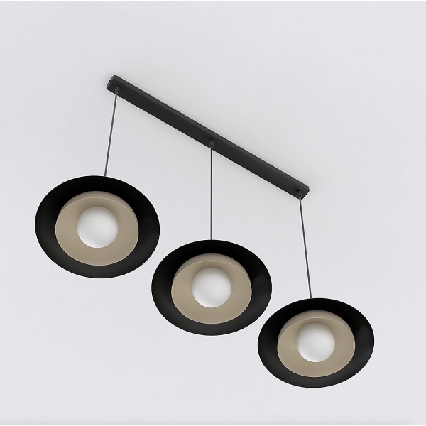 Lampa wisząca SKIN 3 BL MOKKA - Emibig