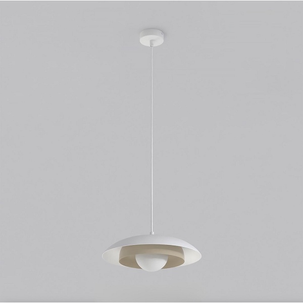 Lampa wisząca SKIN 1 WH MOKKA - Emibig