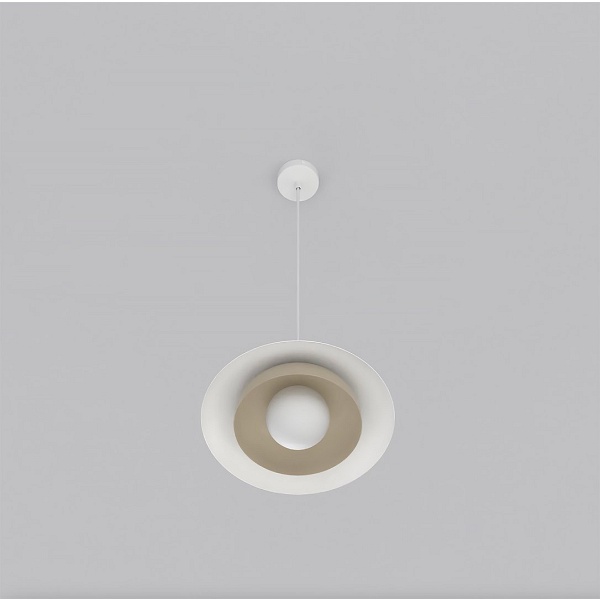 Lampa wisząca SKIN 1 WH MOKKA - Emibig